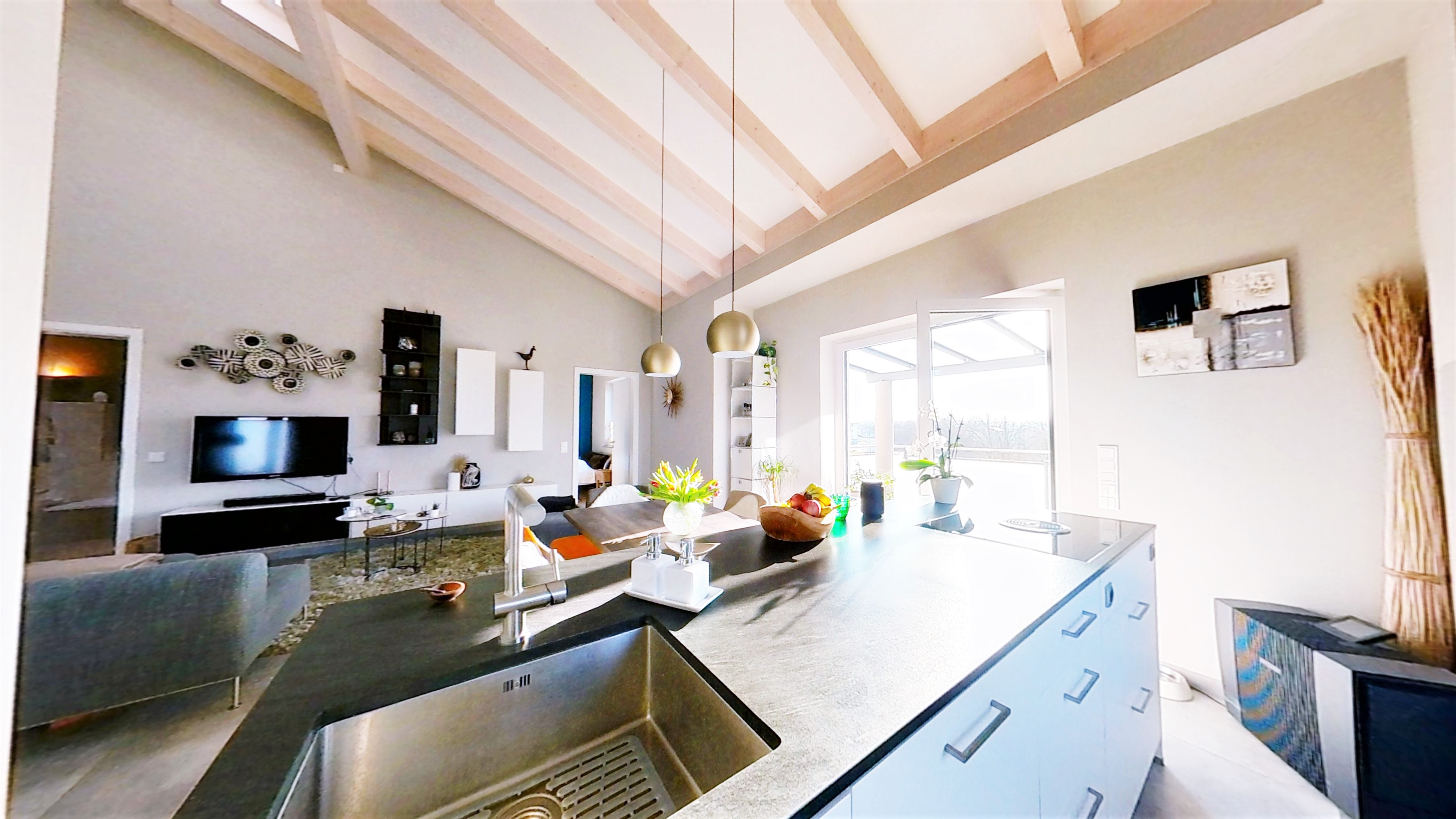 Traumhafte Penthousewohnung mit Westterrasse Ortsrandlage Ampfing Bild 3