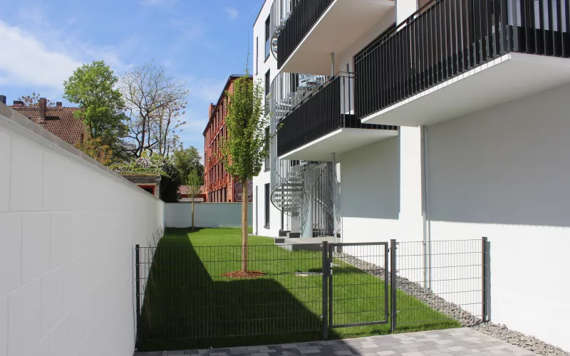 BAUTRÄGERVERTRIEB OFFENBACH  -                                                                                                          WOHNANLAGE "LU-WESTEND LEBEN"