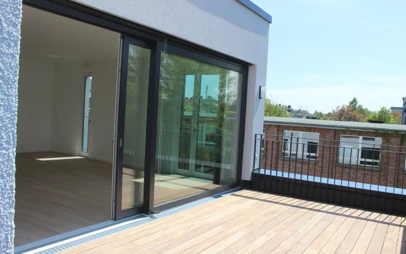 BAUTRÄGERVERTRIEB OFFENBACH  -                                                                                                          WOHNANLAGE "LU-WESTEND LEBEN"